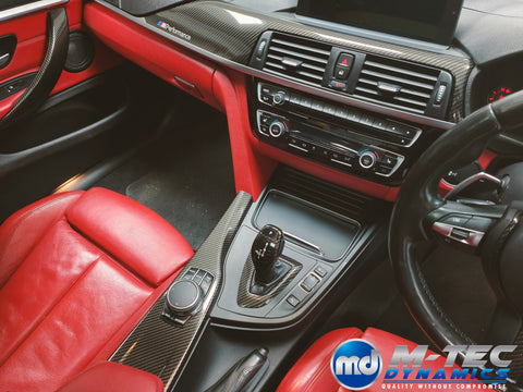 WRAPPING SERVICE - BMW F3X INTERIOR TRIM SET - HIGH GLOSS CARBON (MTD-HG) - F30 F31 F32 F33 F36