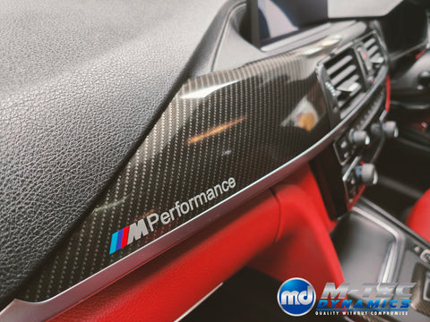 WRAPPING SERVICE - BMW F3X INTERIOR TRIM SET - HIGH GLOSS CARBON (MTD-HG) - F30 F31 F32 F33 F36