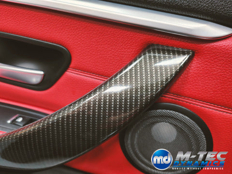 WRAPPING SERVICE - BMW F3X INTERIOR TRIM SET - HIGH GLOSS CARBON (MTD-HG) - F30 F31 F32 F33 F36