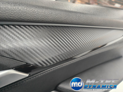 BMW X5 F15 INTERIOR TRIM SET - PERFORMANCE STYLE 3D CARBON / ALCANTARA / GLOSS BLACK ACCENTS