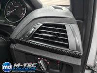 WRAPPING SERVICE - BMW F2X INTERIOR TRIM SET - PERFORMANCE STYLE / TEXTURED CARBON- F20 F21 F22 F23