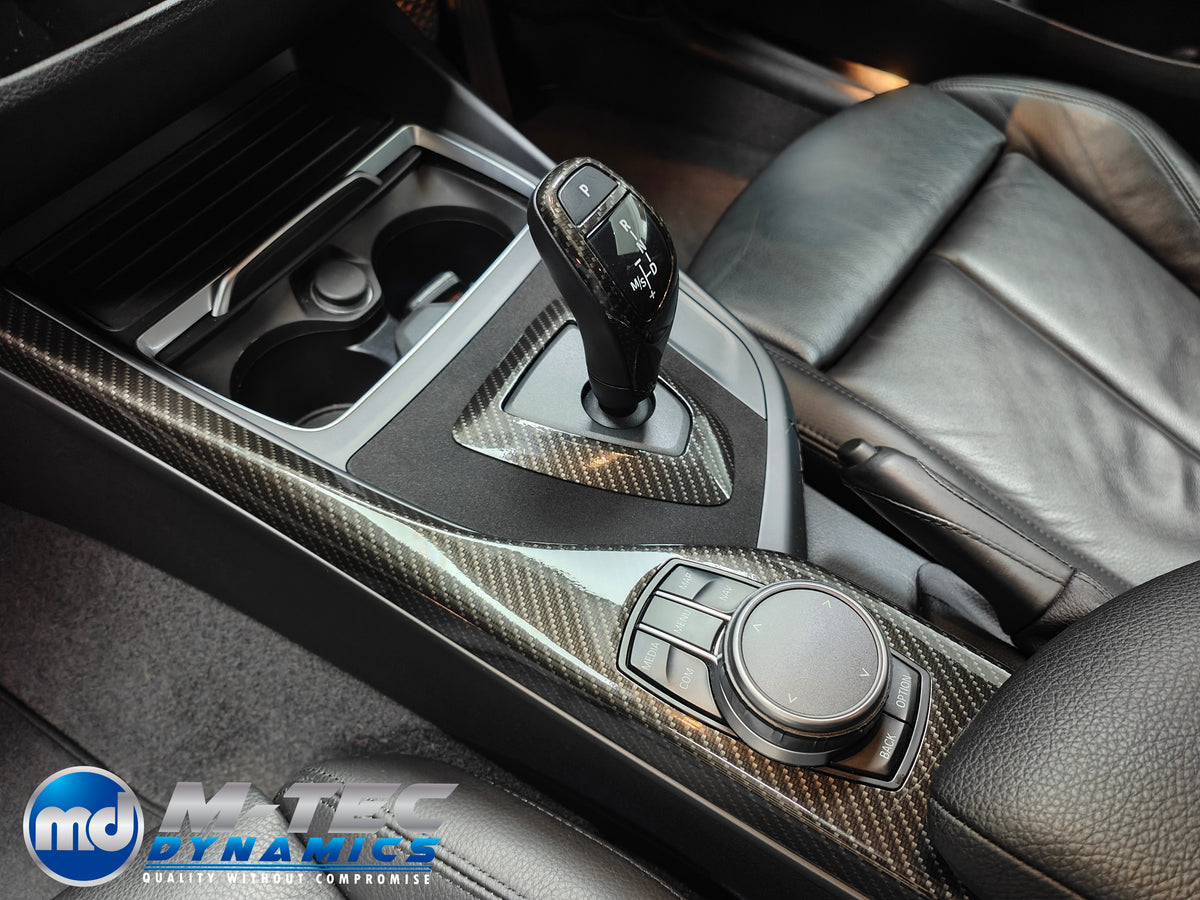 WRAPPING SERVICE - BMW F20 F21 F22 F23 LCI-2 PERFORMANCE STYLE INTERIOR TRIM SET - HIGH GLOSS CARBON