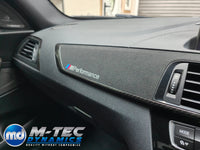 WRAPPING SERVICE - BMW F20 F21 F22 F23 LCI-2 PERFORMANCE STYLE INTERIOR TRIM SET - HIGH GLOSS CARBON