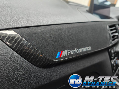 BMW F20 F21 F22 F23 LCI-2 PERFORMANCE STYLE INTERIOR TRIM SET - HIGH GLOSS CARBON - WRAPPING SERVICE