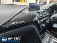 WRAPPING SERVICE - BMW F8X M3 / M4 INTERIOR TRIM SET - HIGH GLOSS CARBON - F80 F82
