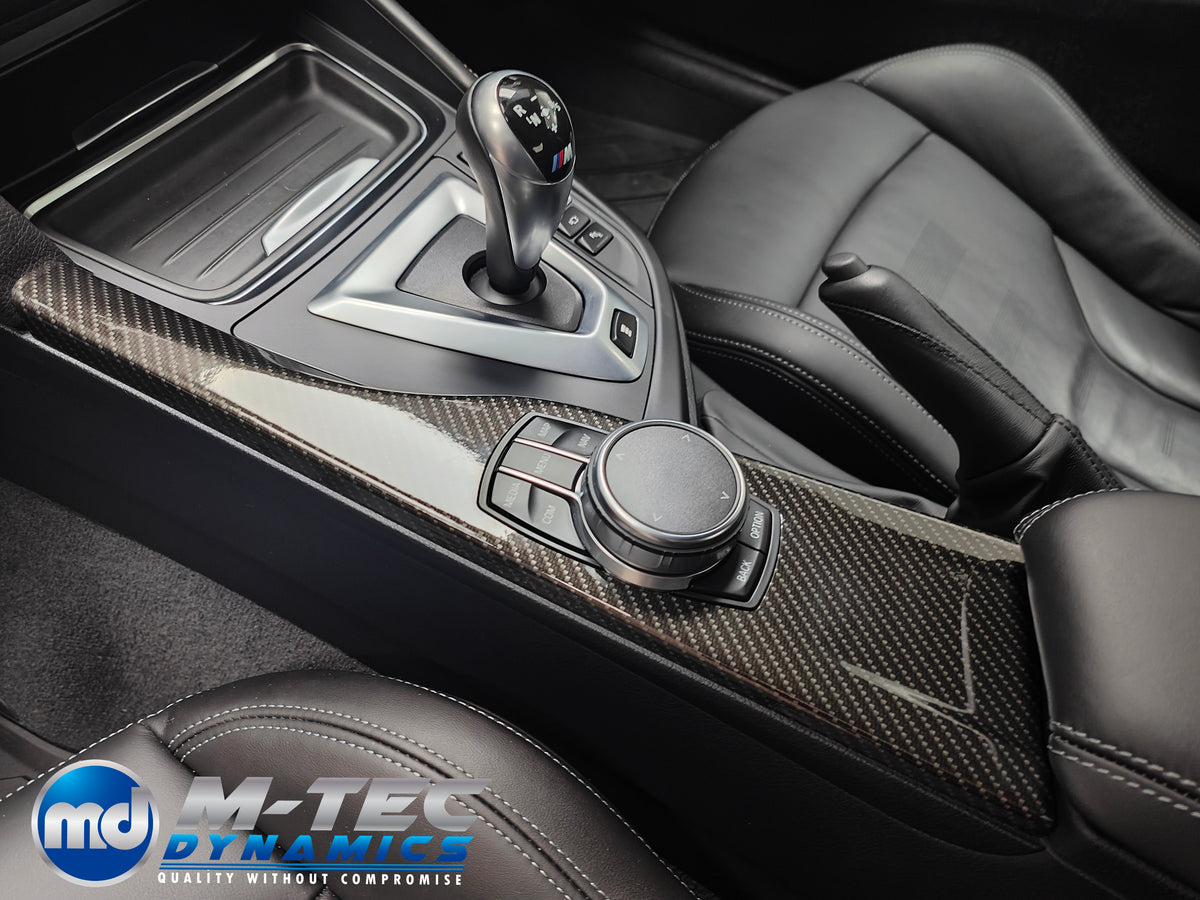 WRAPPING SERVICE - BMW F8X M3 / M4 INTERIOR TRIM SET - HIGH GLOSS CARBON - F80 F82
