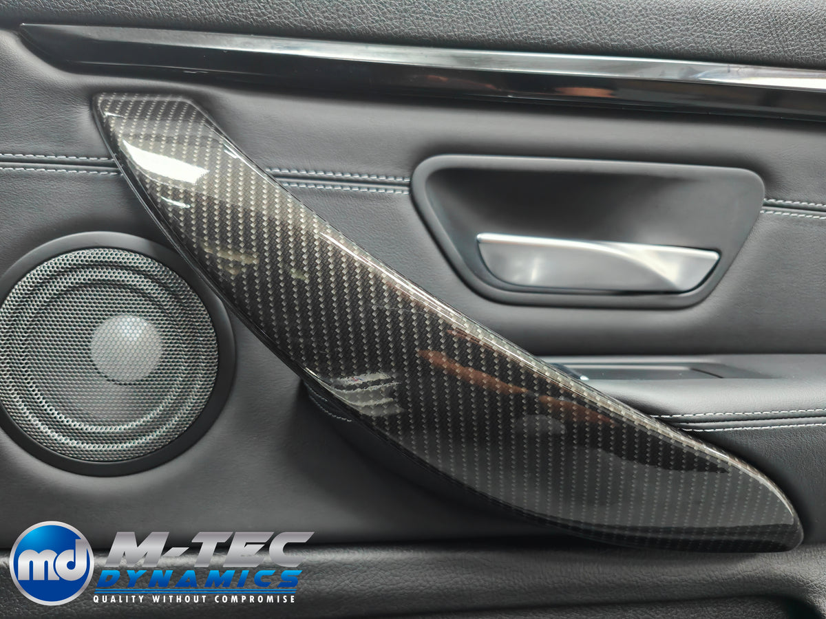 WRAPPING SERVICE - BMW F8X M3 / M4 INTERIOR TRIM SET - HIGH GLOSS CARBON - F80 F82