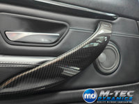 WRAPPING SERVICE - BMW F8X M3 / M4 INTERIOR TRIM SET - HIGH GLOSS CARBON - F80 F82
