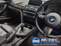 WRAPPING SERVICE - BMW F3X INTERIOR TRIM SET - HIGH GLOSS CARBON - (F30 F31 F32 F33 F36)