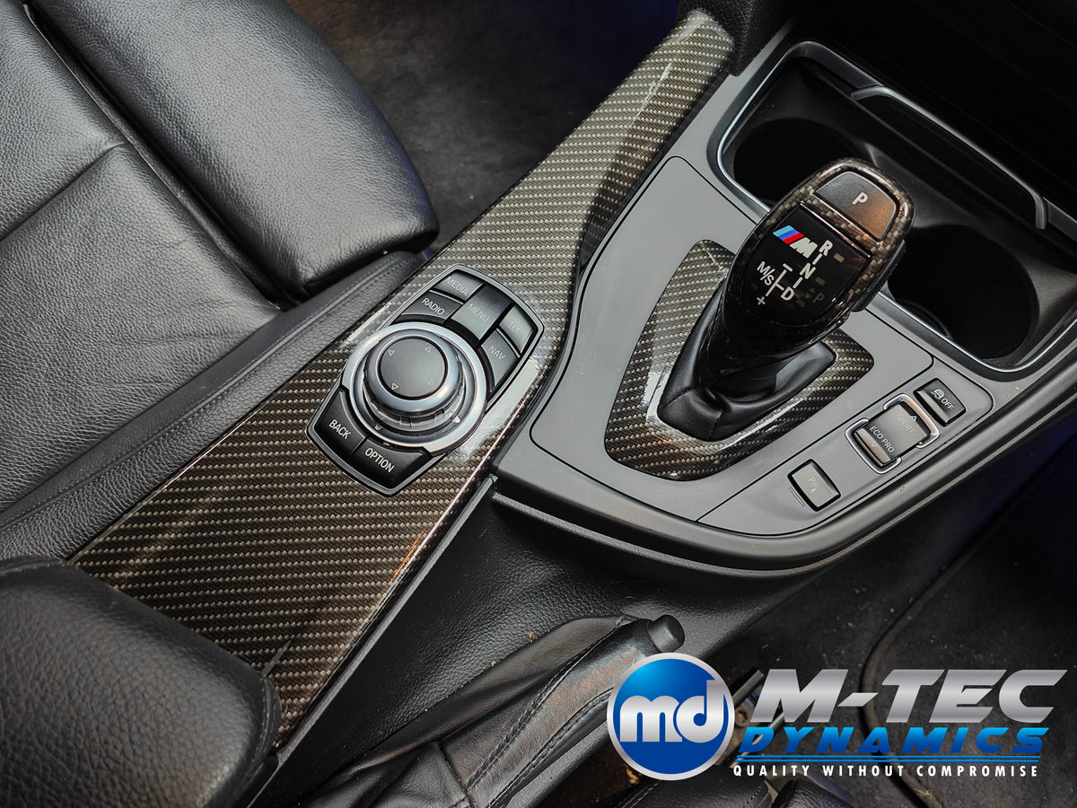 WRAPPING SERVICE - BMW F3X INTERIOR TRIM SET - HIGH GLOSS CARBON - (F30 F31 F32 F33 F36)