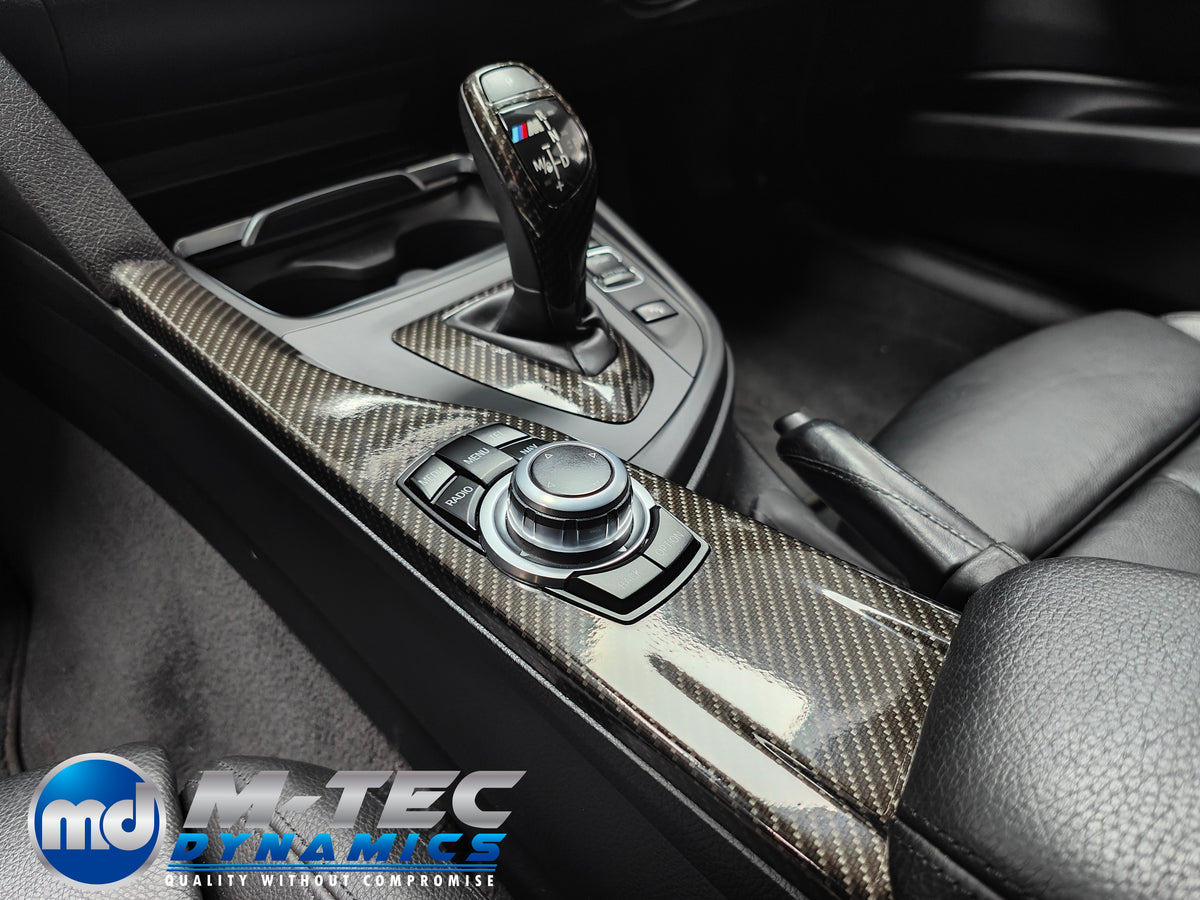 WRAPPING SERVICE - BMW F3X INTERIOR TRIM SET - HIGH GLOSS CARBON - (F30 F31 F32 F33 F36)