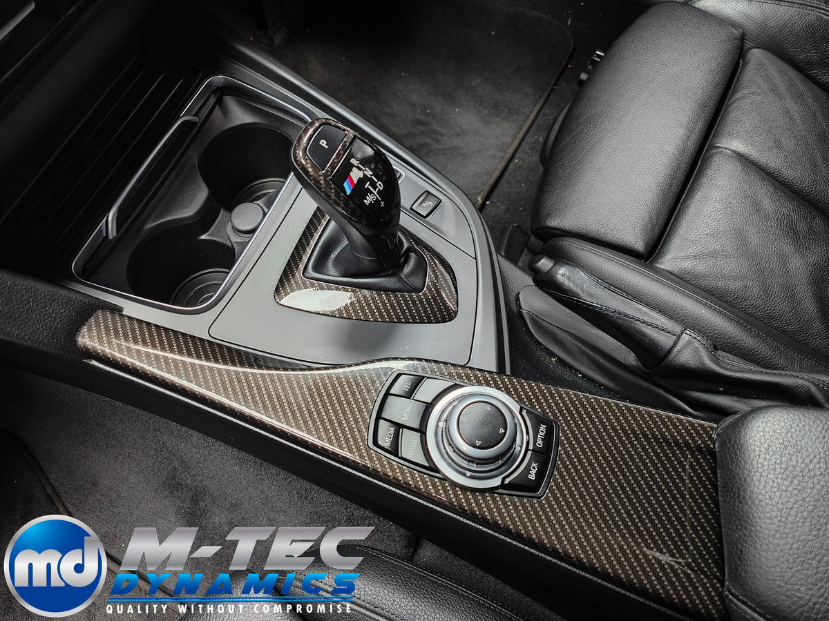 WRAPPING SERVICE - BMW F3X INTERIOR TRIM SET - HIGH GLOSS CARBON - (F30 F31 F32 F33 F36)