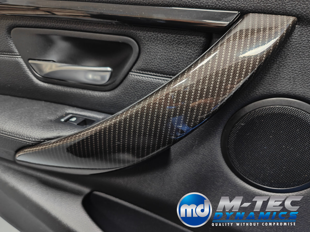 WRAPPING SERVICE - BMW F3X INTERIOR TRIM SET - HIGH GLOSS CARBON - (F30 F31 F32 F33 F36)