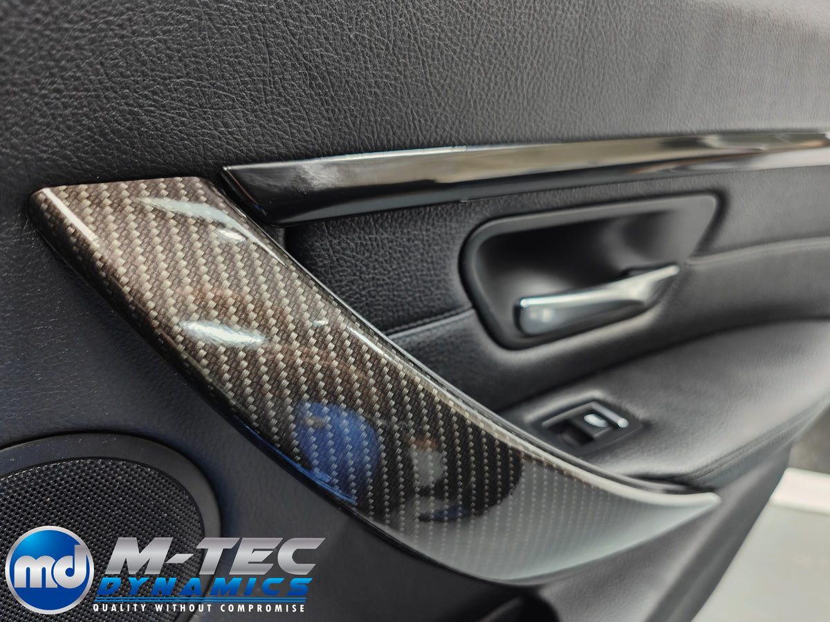 WRAPPING SERVICE - BMW F3X INTERIOR TRIM SET - HIGH GLOSS CARBON - (F30 F31 F32 F33 F36)