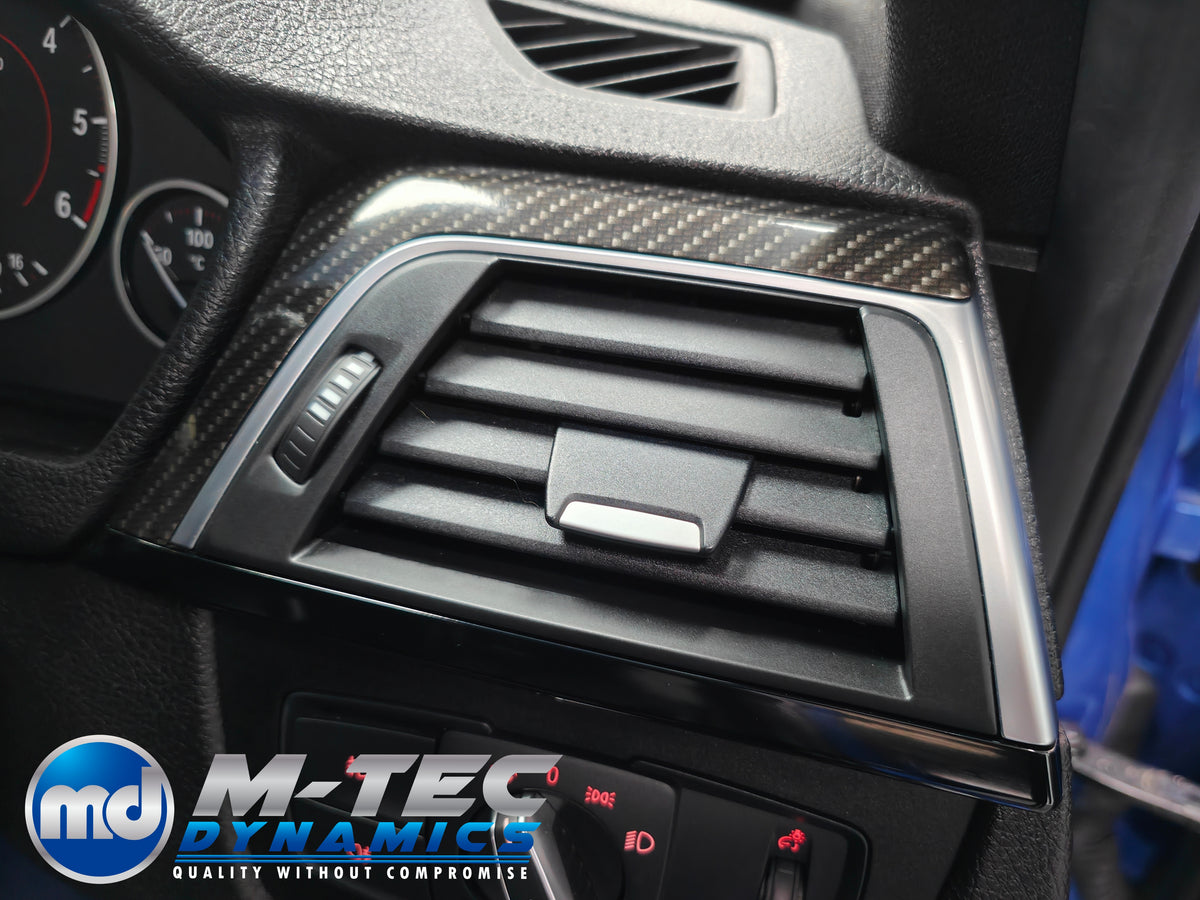 WRAPPING SERVICE - BMW F3X INTERIOR TRIM SET - HIGH GLOSS CARBON - (F30 F31 F32 F33 F36)