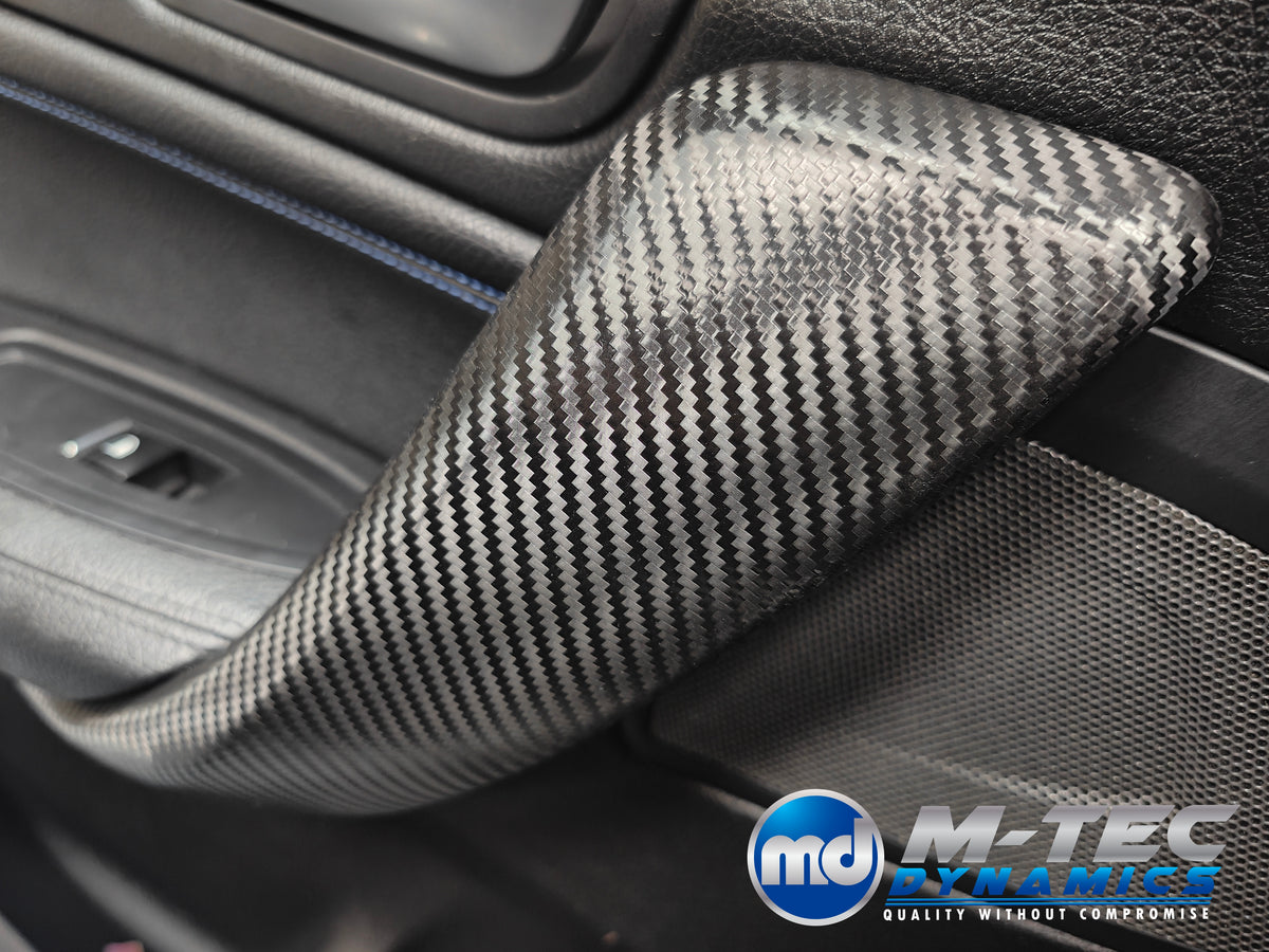 WRAPPING SERVICE - BMW F20 F21 F22 F23 LCI-2 PERFORMANCE STYLE INTERIOR TRIM SET - TEXTURED CARBON