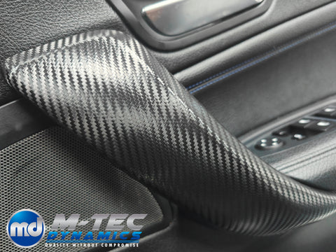 BMW F20 F21 F22 F23 LCI-2 PERFORMANCE STYLE INTERIOR TRIM SET - DEEP TEXTURED GLOSSY CARBON (MTD-TEX) - WRAPPING SERVICE