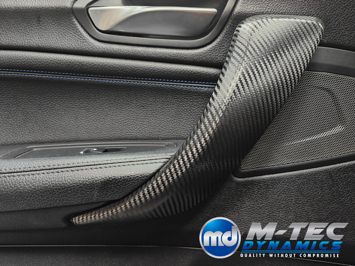 WRAPPING SERVICE - BMW F20 F21 F22 F23 LCI-2 PERFORMANCE STYLE INTERIOR TRIM SET - TEXTURED CARBON