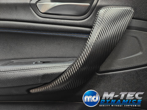 BMW F20 F21 F22 F23 LCI-2 PERFORMANCE STYLE INTERIOR TRIM SET - DEEP TEXTURED GLOSSY CARBON (MTD-TEX) - WRAPPING SERVICE