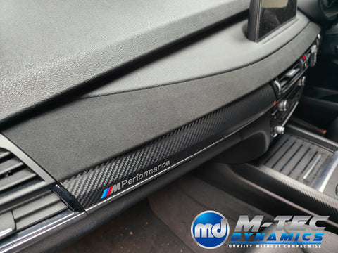 WRAPPING SERVICE - BMW X5 F15 INTERIOR TRIM SET - PERFORMANCE STYLE 3D CARBON / ALCANTARA