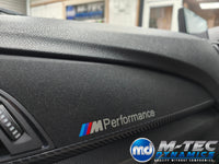 WRAPPING SERVICE - BMW F20 F21 F22 F23 PERFORMANCE STYLE INTERIOR TRIM SET - 4D CARBON / ALCANTARA