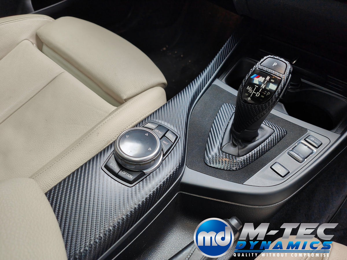 WRAPPING SERVICE - BMW F20 F21 F22 F23 PERFORMANCE STYLE INTERIOR TRIM SET - 4D CARBON / ALCANTARA