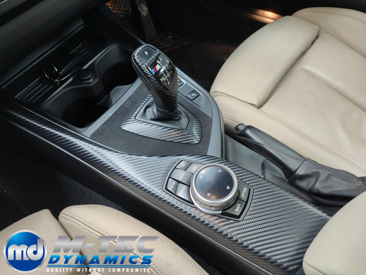 WRAPPING SERVICE - BMW F20 F21 F22 F23 PERFORMANCE STYLE INTERIOR TRIM SET - 4D CARBON / ALCANTARA