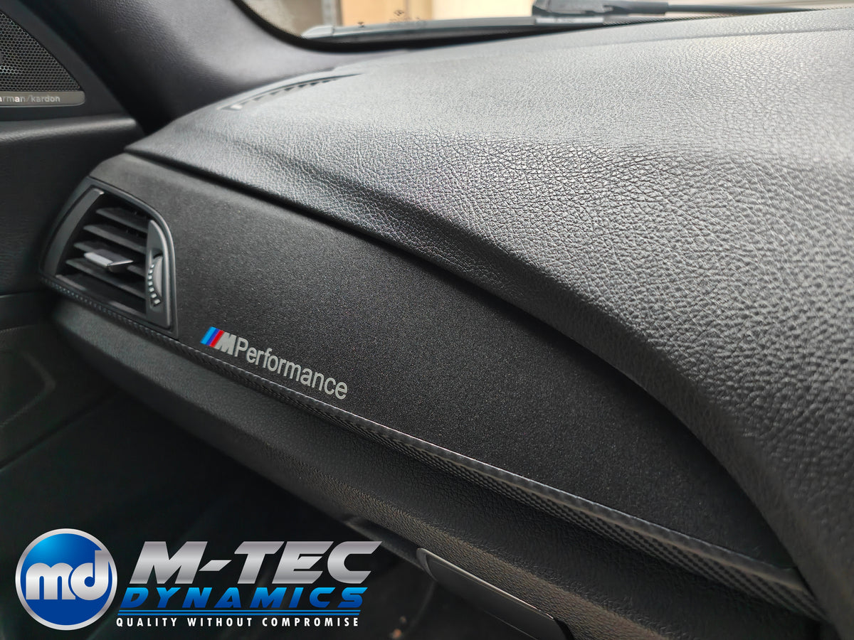 WRAPPING SERVICE - BMW F20 F21 F22 F23 PERFORMANCE STYLE INTERIOR TRIM SET - 4D CARBON / ALCANTARA