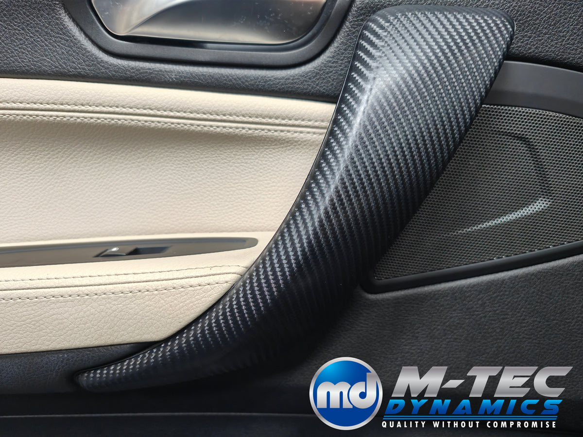 WRAPPING SERVICE - BMW F20 F21 F22 F23 PERFORMANCE STYLE INTERIOR TRIM SET - 4D CARBON / ALCANTARA