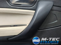 WRAPPING SERVICE - BMW F20 F21 F22 F23 PERFORMANCE STYLE INTERIOR TRIM SET - 4D CARBON / ALCANTARA