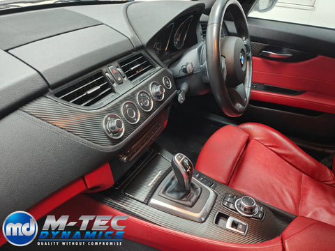 BMW Z4 E89 INTERIOR WRAPPING SERVICE - TEXTURED CARBON