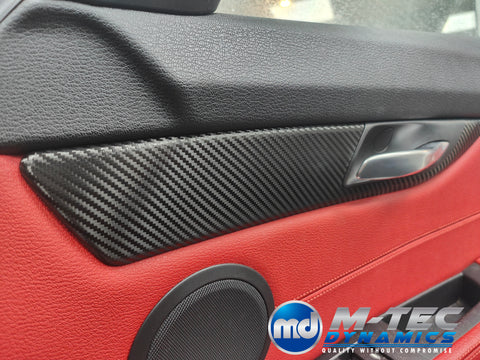 BMW Z4 E89 INTERIOR WRAPPING SERVICE - TEXTURED CARBON