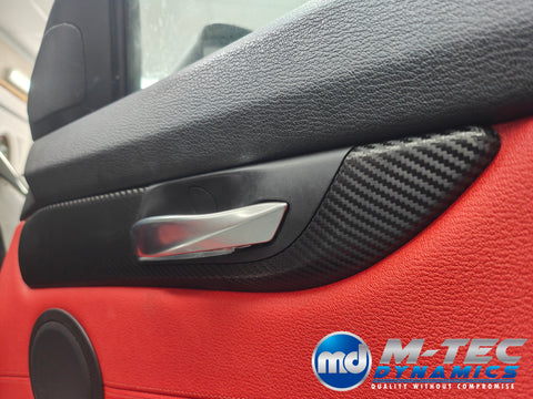 BMW Z4 E89 INTERIOR WRAPPING SERVICE - TEXTURED CARBON