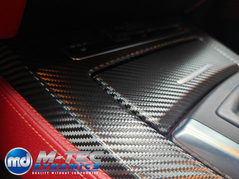 BMW Z4 E89 INTERIOR WRAPPING SERVICE - TEXTURED CARBON