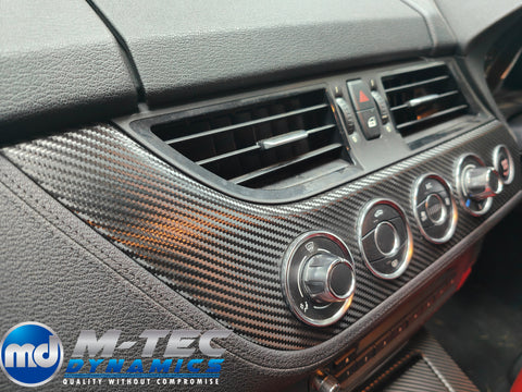 BMW Z4 E89 INTERIOR WRAPPING SERVICE - TEXTURED CARBON