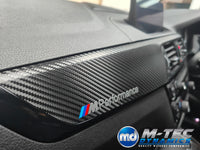 WRAPPING SERVICE - BMW F20 F21 F22 F23 LCI-2 INTERIOR TRIM SET - TEXTURED CARBON