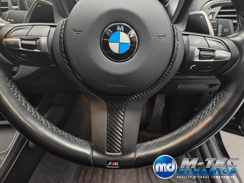 BMW F20 F21 F22 F23 LCI-2 INTERIOR TRIM SET - PREMIUM TEXTURED BLACK CARBON - WRAPPING SERVICE