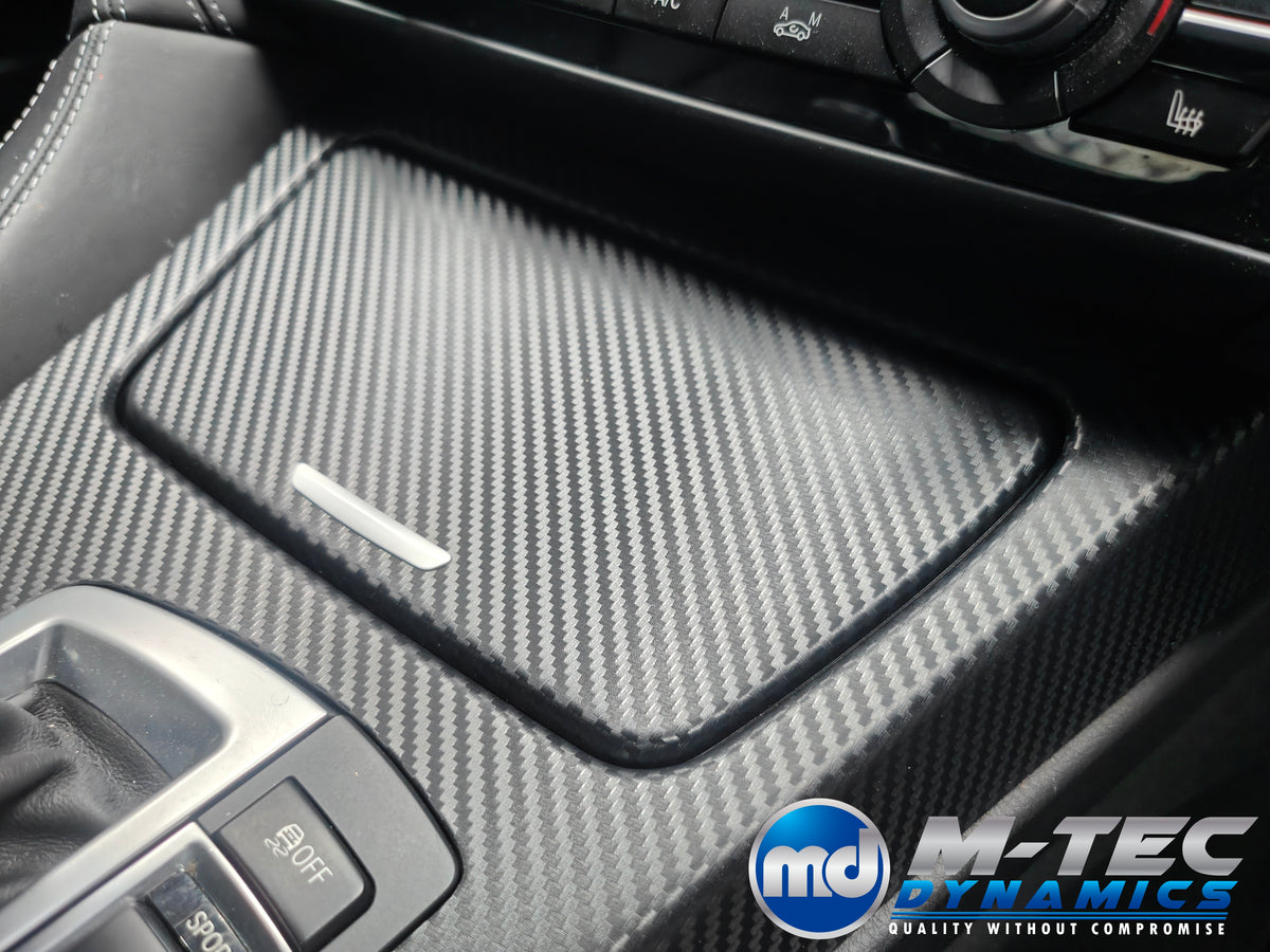 WRAPPING SERVICE - BMW 6-SERIES F06 GRAN COUPE INTERIOR TRIM SET - 3D CARBON