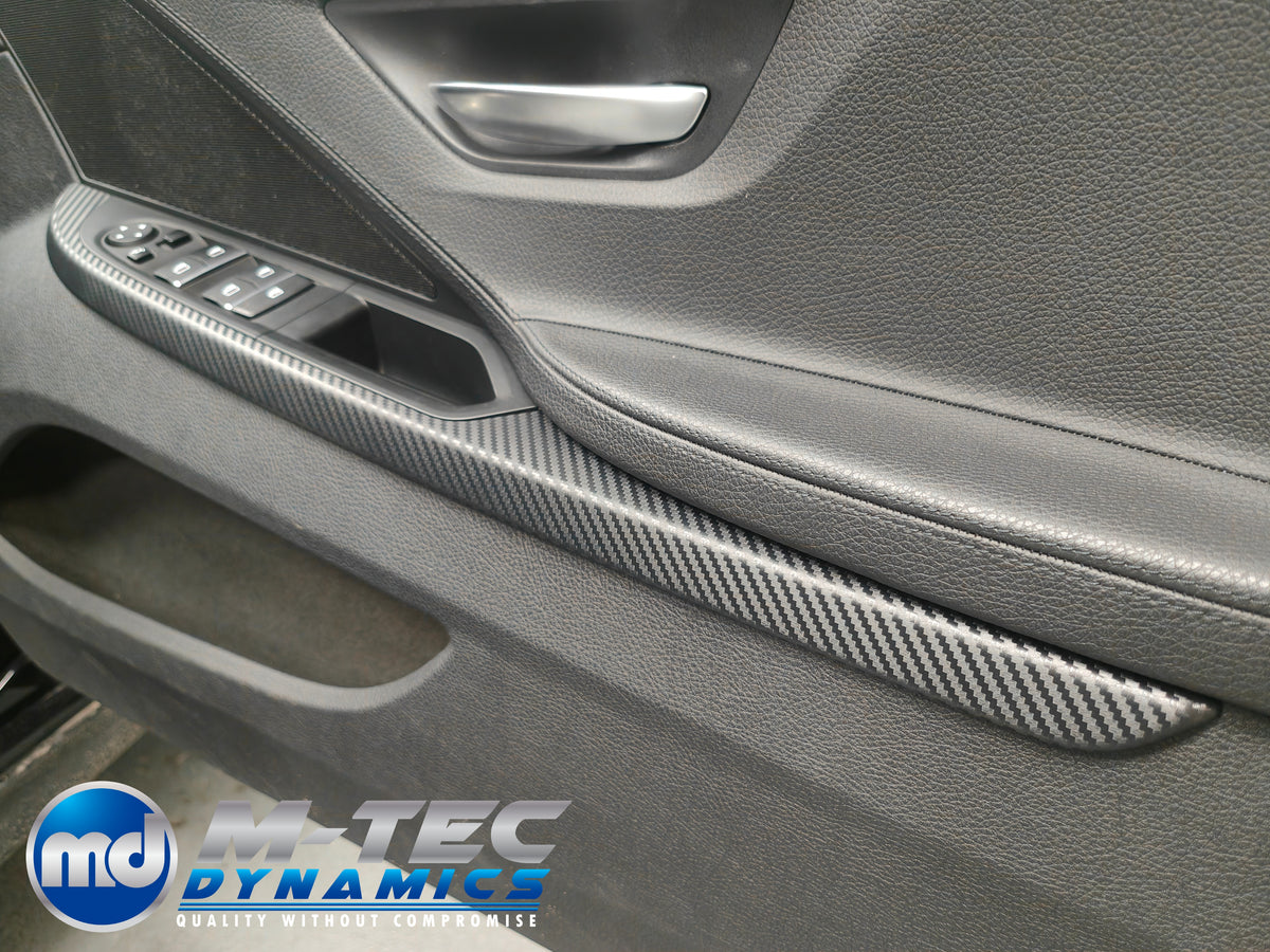 WRAPPING SERVICE - BMW 6-SERIES F06 GRAN COUPE INTERIOR TRIM SET - 3D CARBON