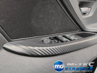 WRAPPING SERVICE - BMW 6-SERIES F06 GRAN COUPE INTERIOR TRIM SET - 3D CARBON