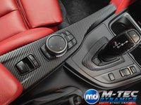 WRAPPING SERVICE - BMW F3X INTERIOR TRIM SET - 3D CARBON / GLOSS BLACK ACCENT (F30 F31 F32 F33 F34 F36)