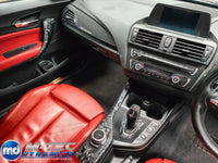 WRAPPING SERVICE - BMW F20 F21 F22 F23 CUSTOM INTERIOR TRIM SET - FORGED CARBON / ALCANTARA