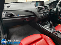 WRAPPING SERVICE - BMW F20 F21 F22 F23 CUSTOM INTERIOR TRIM SET - FORGED CARBON / ALCANTARA