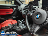 WRAPPING SERVICE - BMW F20 F21 F22 F23 CUSTOM INTERIOR TRIM SET - FORGED CARBON / ALCANTARA