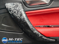 WRAPPING SERVICE - BMW F20 F21 F22 F23 CUSTOM INTERIOR TRIM SET - FORGED CARBON / ALCANTARA