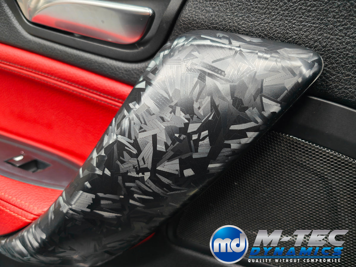 WRAPPING SERVICE - BMW F20 F21 F22 F23 CUSTOM INTERIOR TRIM SET - FORGED CARBON / ALCANTARA