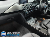 WRAPPING SERVICE - BMW F3X INTERIOR TRIM SET - BLACK BRUSHED ALUMINIUM - (F30 F31 F32 F33 F36)