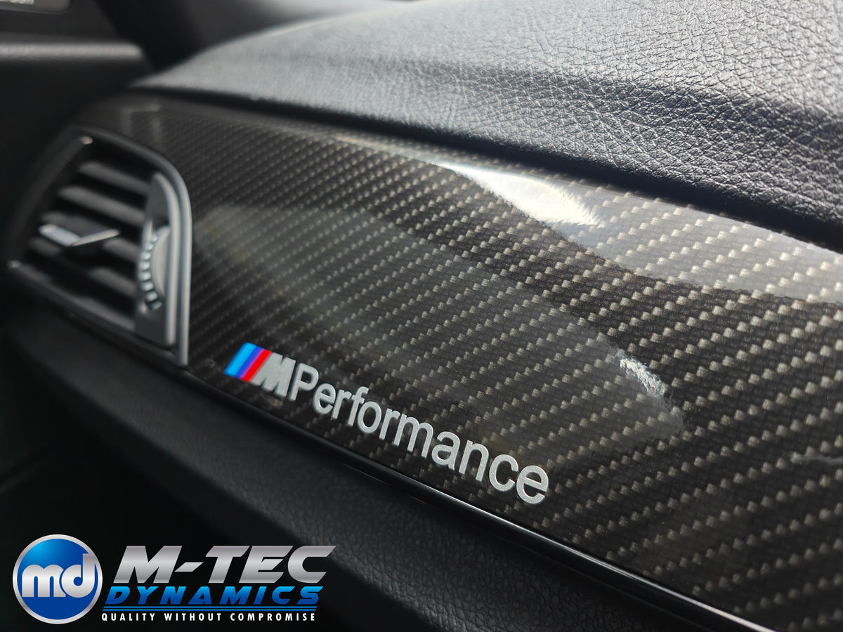 WRAPPING SERVICE - BMW F2X INTERIOR TRIM SET - HIGH GLOSS CARBON - F20 F21 F22 F23