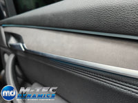BMW X5 F15 INTERIOR TRIM SET WRAPPING SERVICE - ALCANTARA STYLE VINYL & FABRIC COMBO