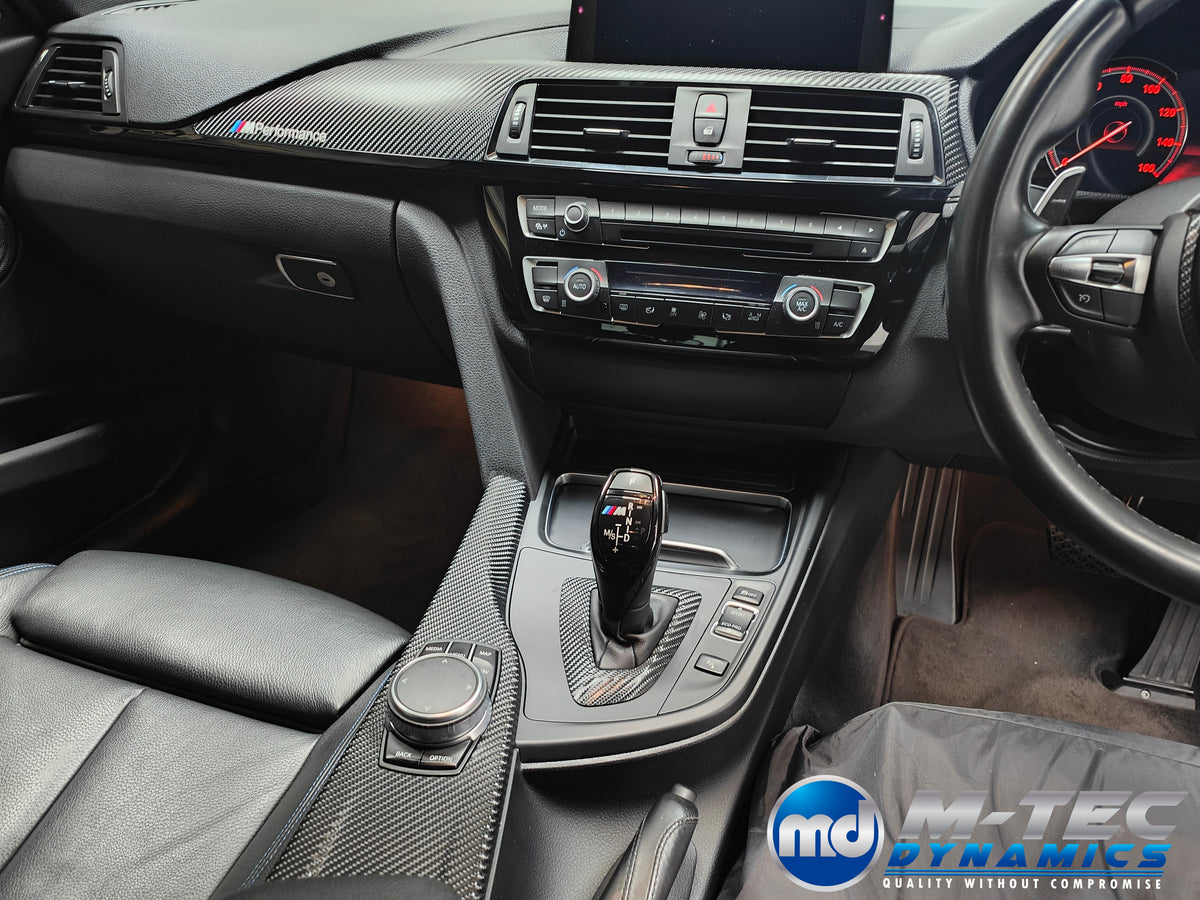 WRAPPING SERVICE - BMW F3X INTERIOR TRIM SET - 4D CARBON - (F30 F31 F32 F33 F36)